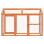 Encore Weather Resistant Small Animal Hutch-1940487966