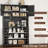 71"H Stand Alone Kitchen Pantry Cabinet，Wood Storage Pantry Cabinet With Adjustable Shelves，Buffet Sideboard With Wine Rack, Built-In Charging Station & Coffee Bar Cabinet For Kitchen & Dining Room-2020398611