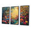 Ensemble de reproduction d'art mural, "Fleurs de campagne"-1914770952-1914770956