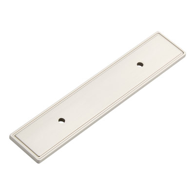 3" Contemporary Cabinet Pull Backplate