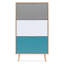 Finori Shoe Cabinet Sonoma Oak/Tricolour