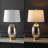 Tuscola Glass USB Bedside Table Lamp-381428329