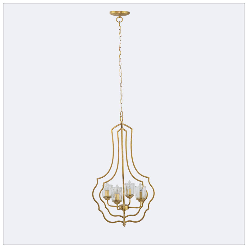 Helal 4 - Light Iron Empire Chandelier