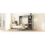 Grand lit escamotable mural avec tablettes, gris-1286113814-1286113819