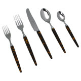 BIA Cordon Bleu Tang 5 Piece 18/10 Stainless Steel Flatware Set, Service for 1