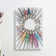 Rainbow Coloured Pencils In Abstract - Wrapped Canvas Print