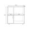 Fakhri 100 cm W Shelving Unit-1790775322