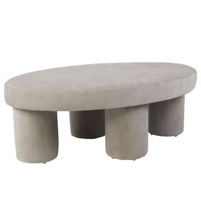 Elegant Fabric Upholstered Table