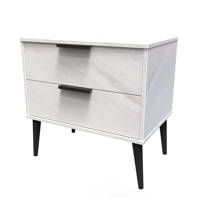 Turah 58cm W Manufactured Wood Bedside Table