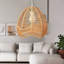 28cm H Rope Pendant Shade in Brown