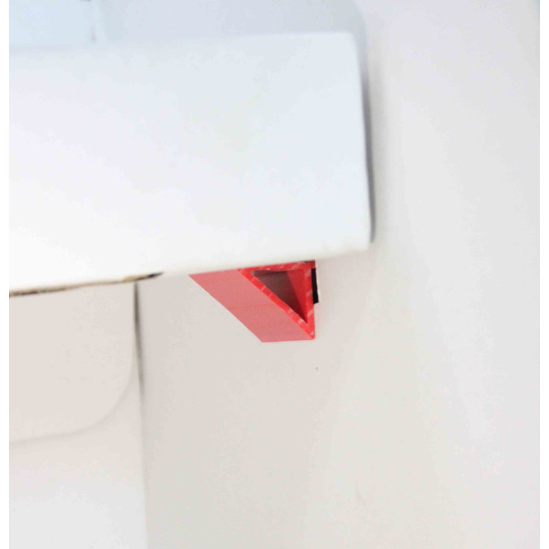 Shelf Supports Use for corrugated materials - Red
