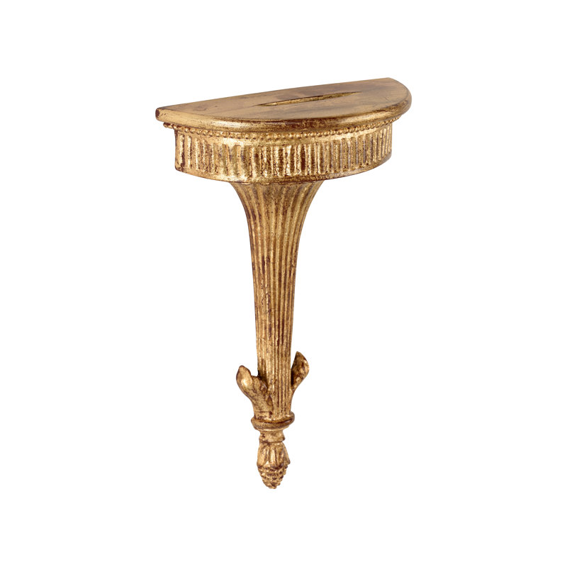 Étagère décorative, Or