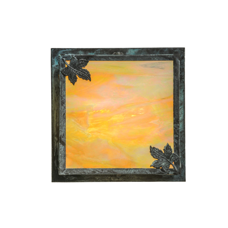 Hyde Park Maple Leaf Flush Mount, 2 Lights
