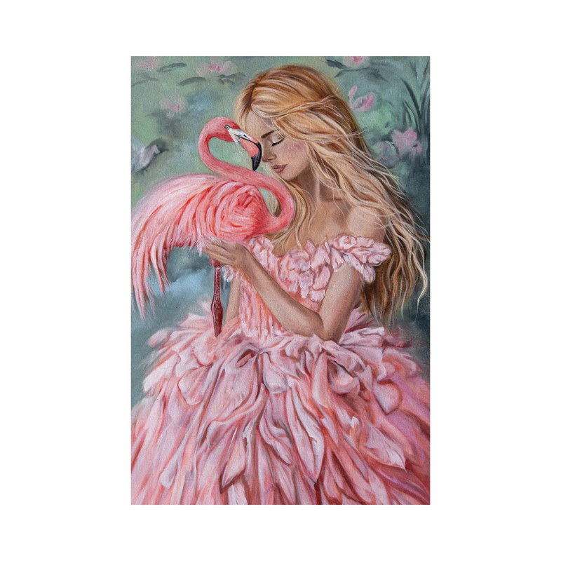 Grace In Bloom  - RAZ344, 48" H x 32" W, Wrapped Canvas, Does Not Apply