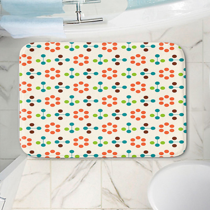 Non-Slip Bath Mat, 34" W x 21" L x 1" H