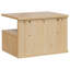40 cm W Solid Wood Bedside Table-1182440865
