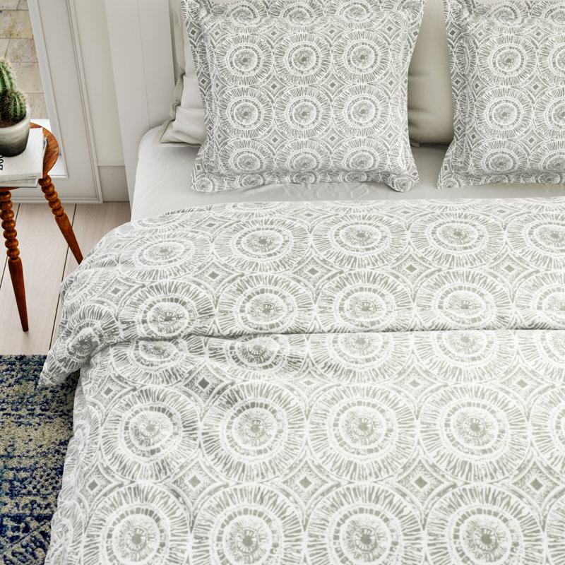 Hulbert Eclectic Geometric Shapes Duvet Cover, King