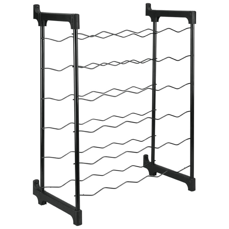 Standard Wine Bottle Rack Matte Black