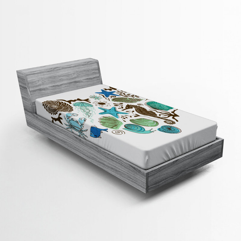 Microfiber Fitted Sheet, Twin Fitted Sheet