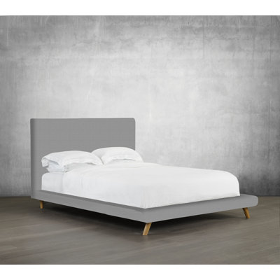 Lit plateforme tapissier Brownell