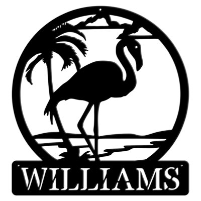 Plaque et plaque Brallan Flamingo