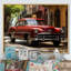 «Cuba Classic Classic Iconic Car», reproduction sur toile-803774347-803774354