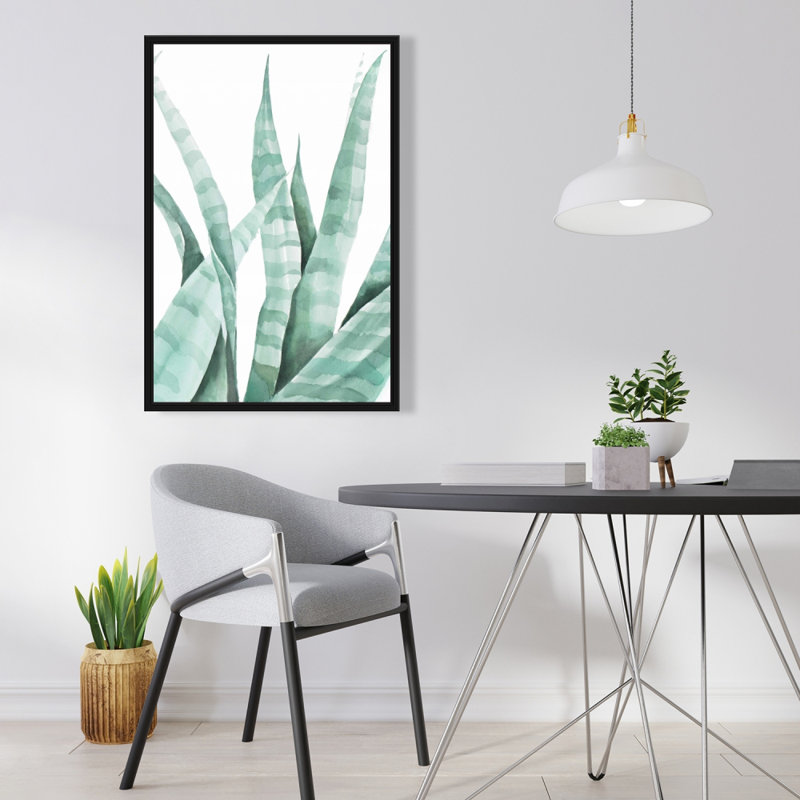 «Watercolor Striped Desert Plant» sur
