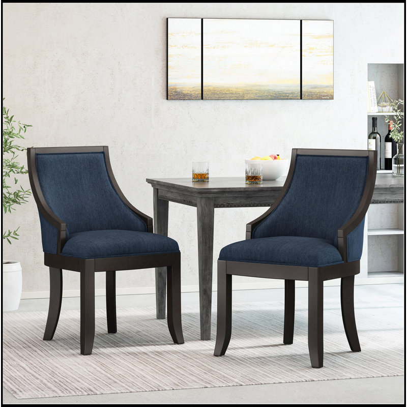 Chaise de salle à manger MP2 (ensemble de 2), Marine