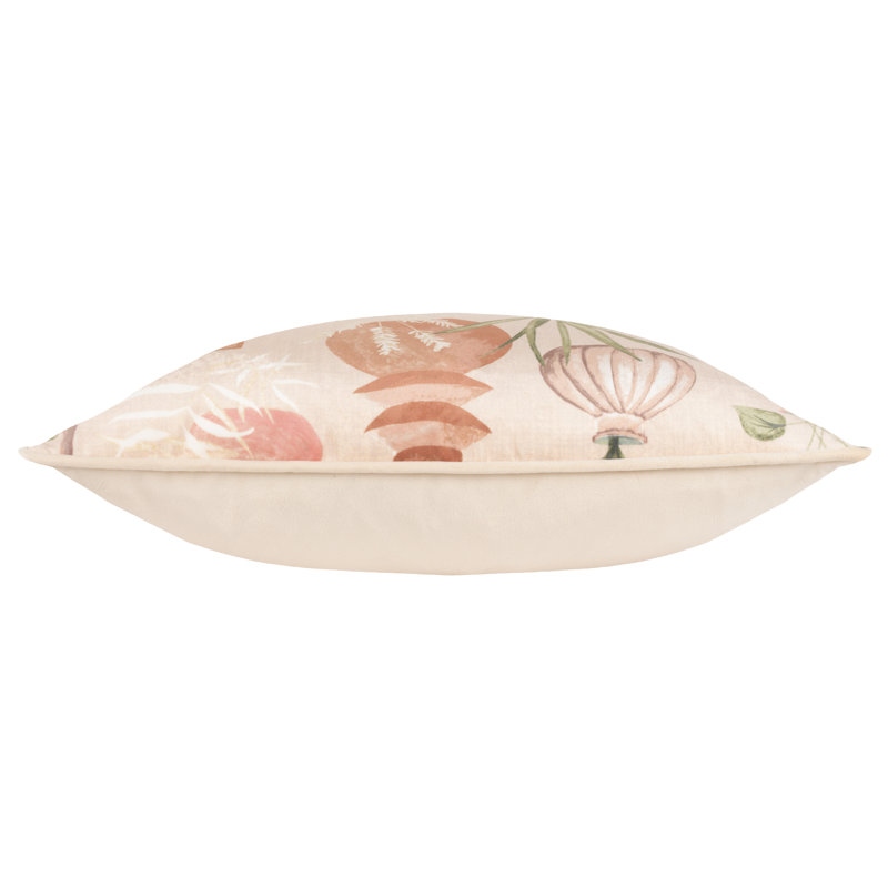 Earthen Pink Square Cushion