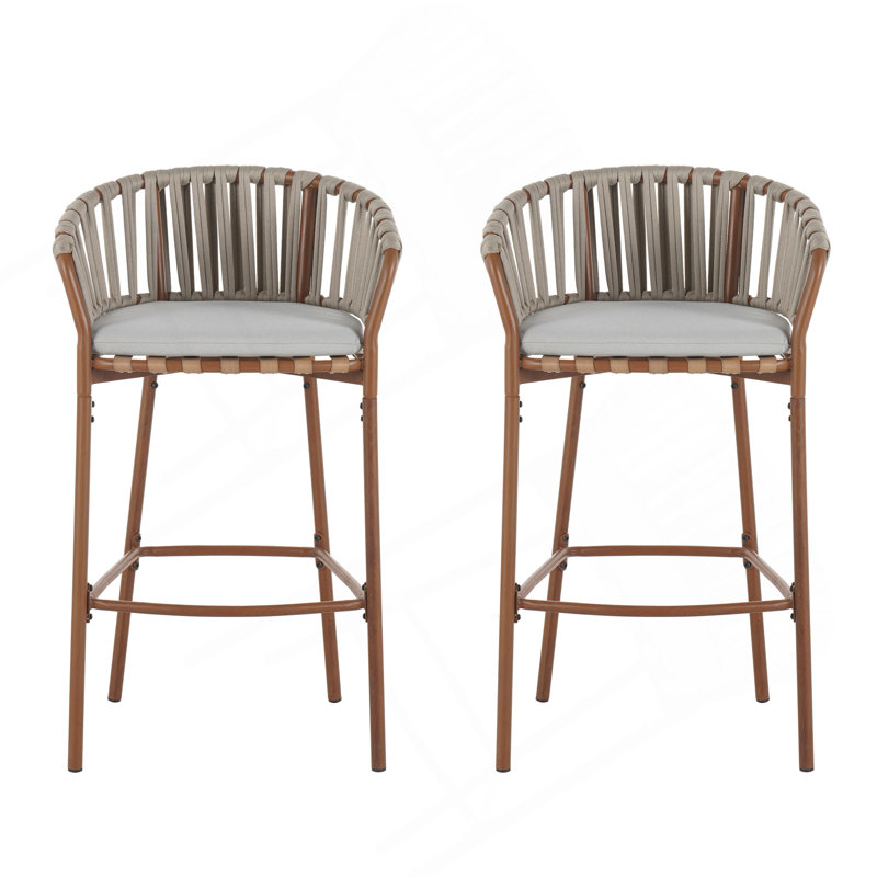 Ensemble de 2 tabourets de bar Lodi