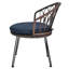 Ensemble de patio confortable en rotin avec table en verre pour une vie en plein air élégante