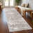 Washable Area Rug Vintage Rug Non Shedding Non Slip Rug Soft Low Pile Thin Rug, Distressed Floral Rug, Retro Oriental Rug, Decorative Printed Rug for Living Room Bedroom-1217034041