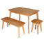 Solid Wood Bench-1439315243