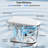 Luxury Elongated Smart Toilet With Built-In Tank With Automatic Open/Close, Heated Seat, Warm Air Dryer, Backup Battery & Remote Control