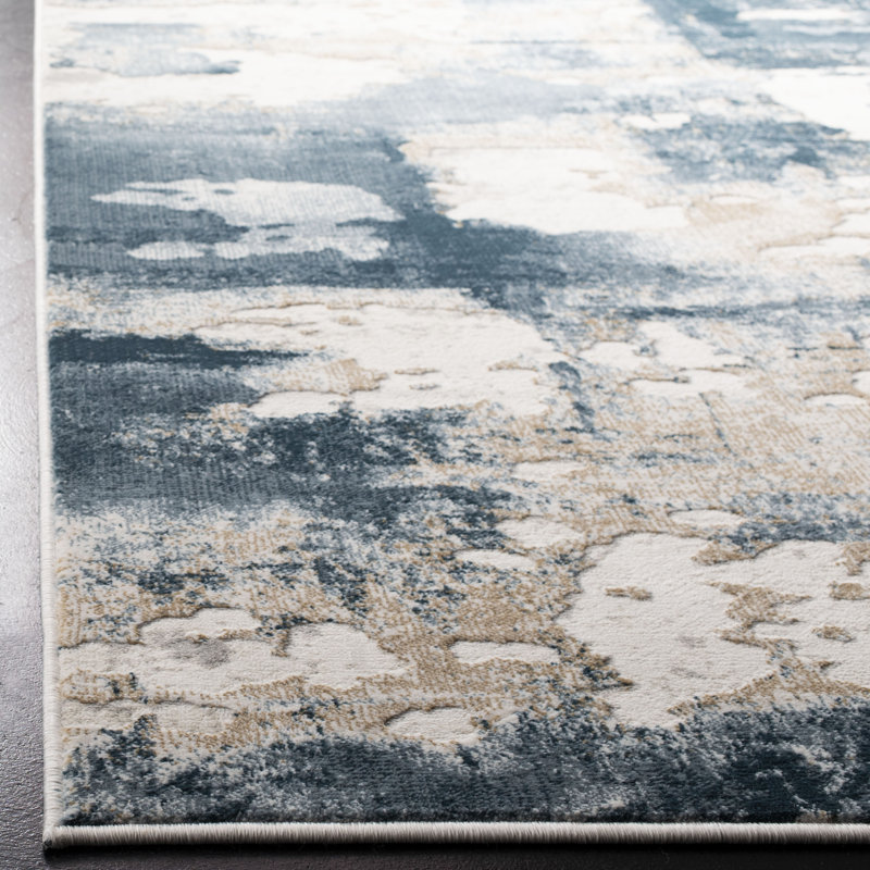 Ellar Vogue Performance Abstract Rug, Runner 2' x 16'
