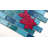 Swimming Pool Series 1" X 2" Porcelain Mosaic Tile-113658346