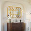 Miroir mural Grid, miroir mural décoratif pour fenêtre, miroir mural pour salle de bain ou salon-374594538-374594540