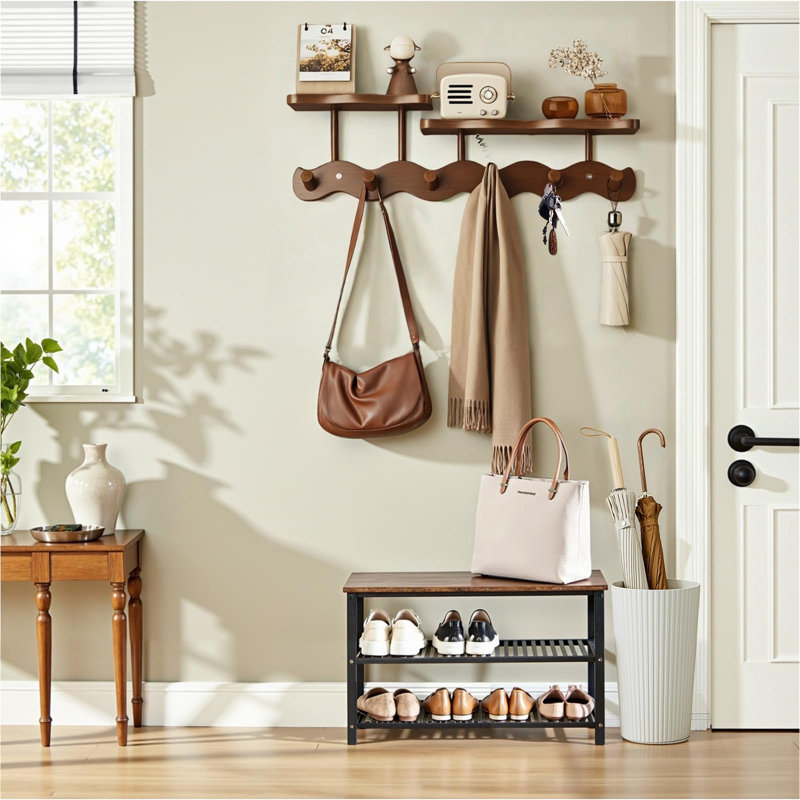 6 - Hook Coat Rack