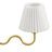Wave Squiggle Arm Wall Sconce In Black-101991391