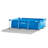 Intex 8.5 ft X 5.3 ft X 2.2 ft Frame Set Pool