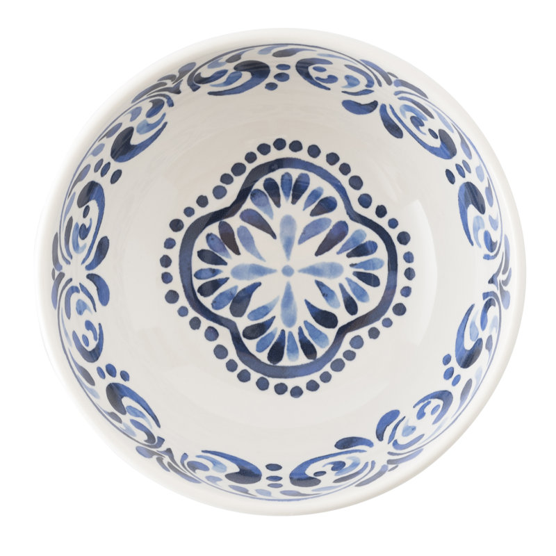 Iberian Cereal/Ice Cream Bowl, Indigo