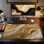 Polyester Desk Pad-2095885099