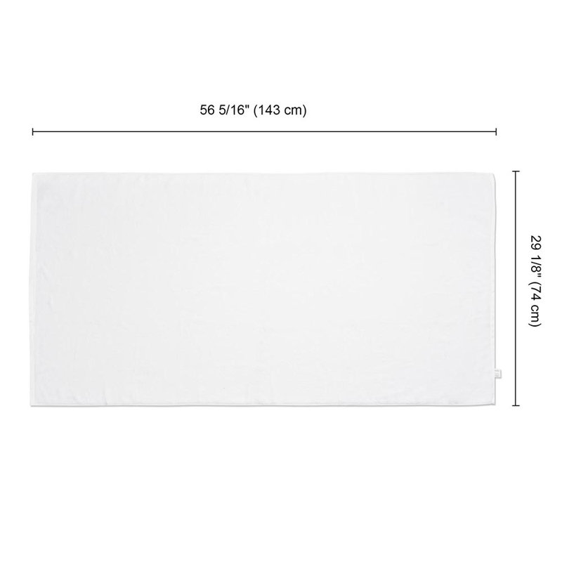 Cotton Blend Plush Bath Towel