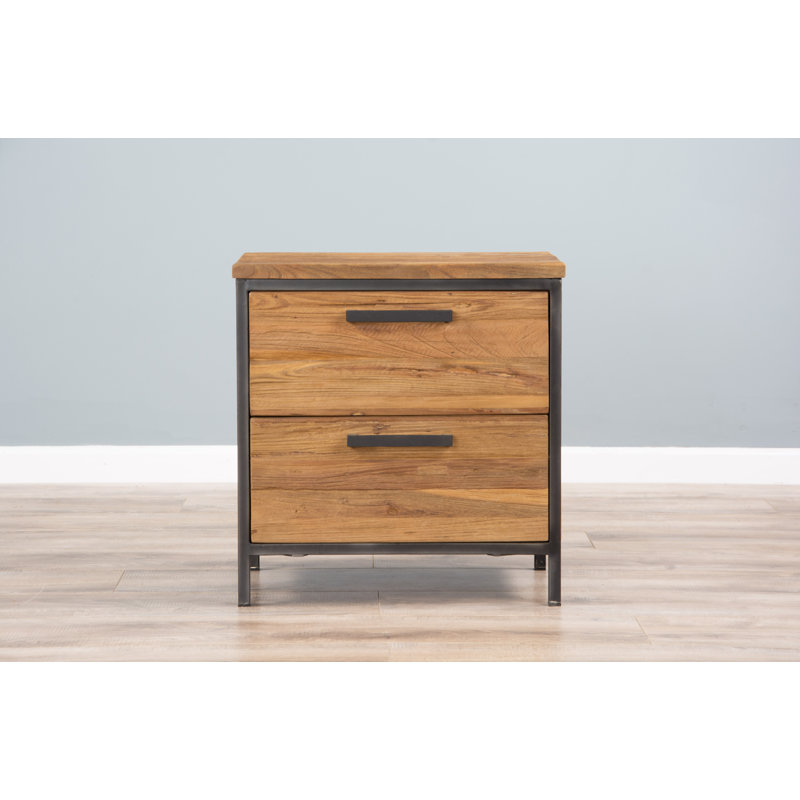 Audriana Side Table with Storage
