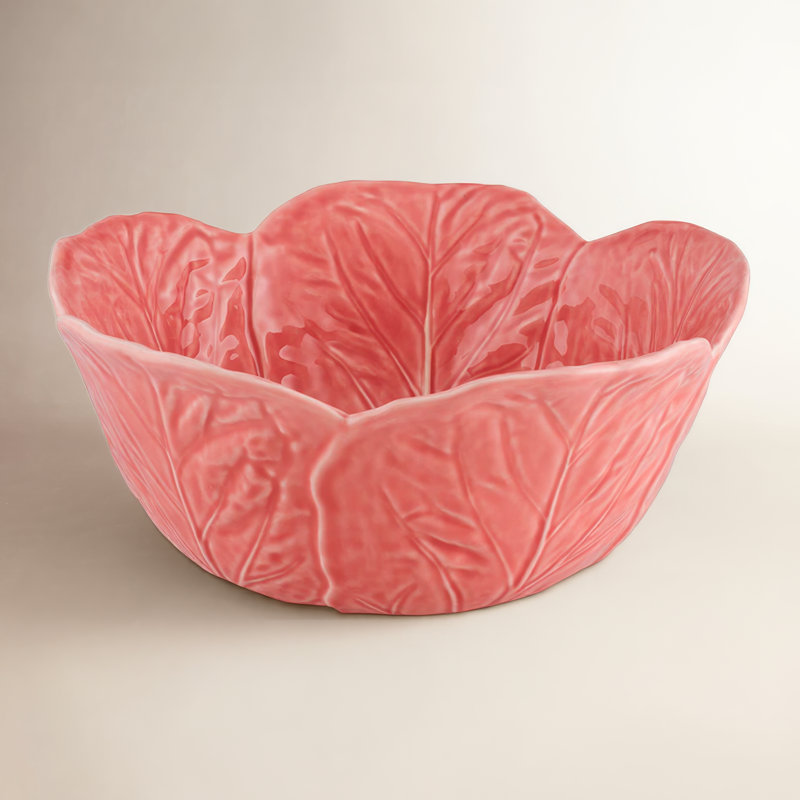Cabbage Pink Salad bowl 11"