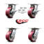Poly sur roulettes en aluminium