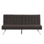 Structure en bois, pieds en acier inoxydable, futon, canapé-1824239211