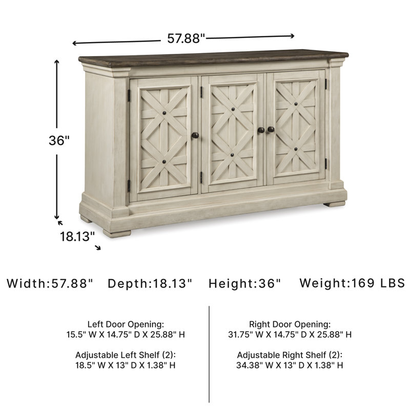 Chailey 57.75" Wide Sideboard