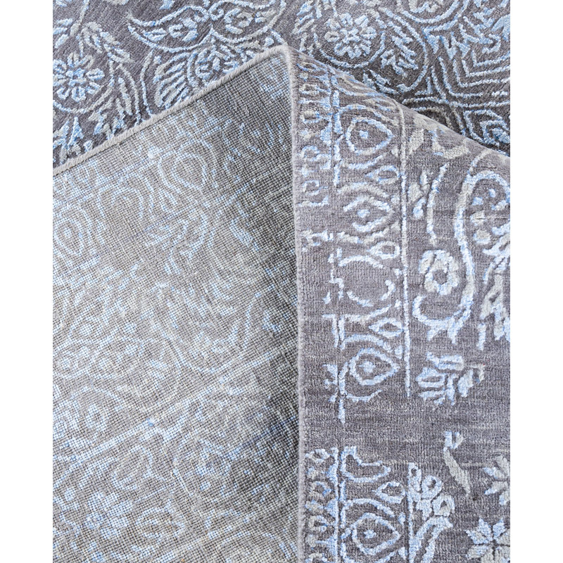 Overdyed One-of-a-Kind 9' x 12'3" Hand Knotted Area Rug