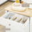 Rolling Kitchen Island Cart, Portable Serving Trolley Table with Drawer, Adjustable Shelf and 2 Towel Racks-1983309753